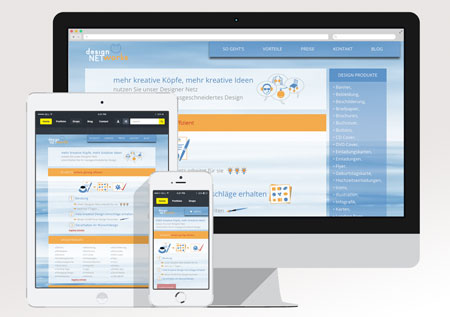 Responsive Website Beispiel 2